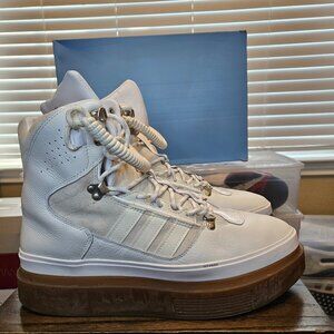 Adidas Ivy Park Super Sleek Boot Icy White Beyonce GX2782  Wmn Sz 13.5 Men Sz 12